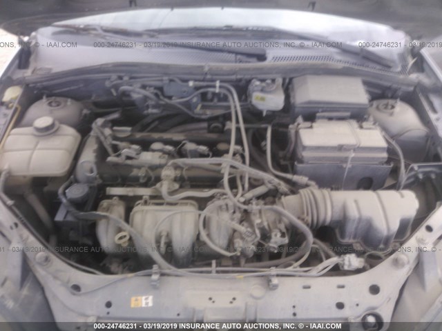 1FAHP34NX7W216859 - 2007 FORD FOCUS ZX4/S/SE/SES ნაცრისფერი ფოტო 10