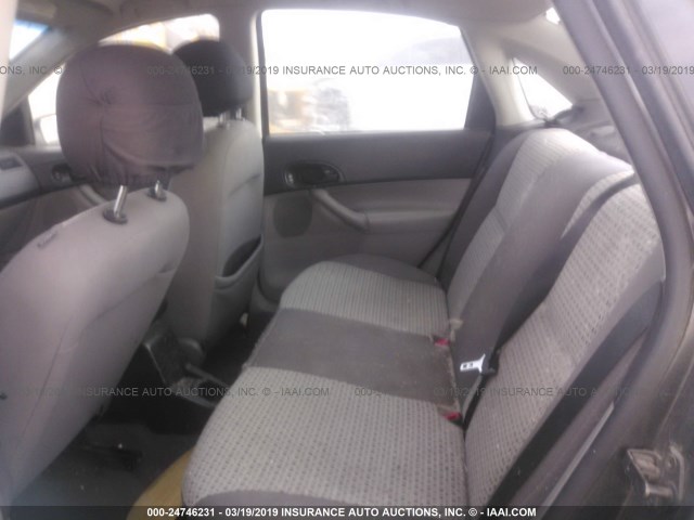 1FAHP34NX7W216859 - 2007 FORD FOCUS ZX4/S/SE/SES ნაცრისფერი ფოტო 8