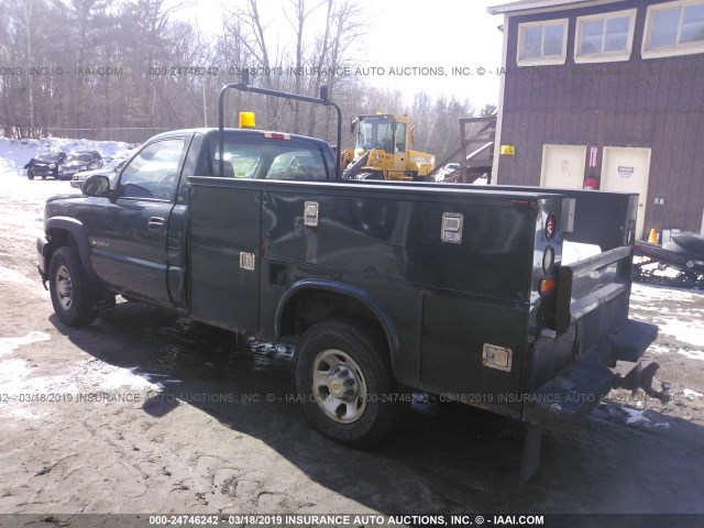 1GBHC24U53E180249 - 2003 CHEVROLET SILVERADO C2500 HEAVY DUTY GREEN photo 3