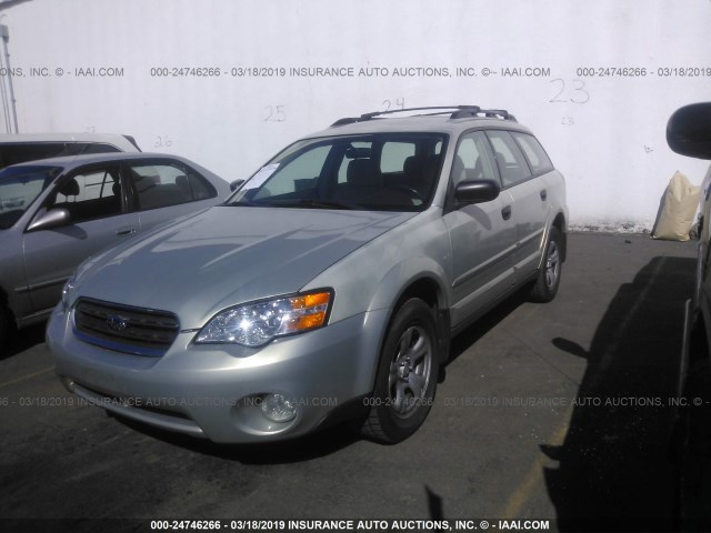 4S4BP61C777314709 - 2007 SUBARU LEGACY OUTBACK 2.5I BEIGE photo 2