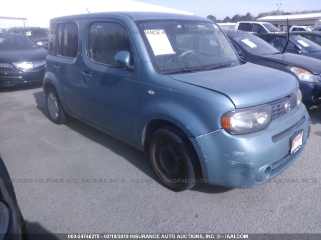 JN8AZ2KRXAT161493 - 2010 NISSAN CUBE S/SL/KROM BLUE photo 1