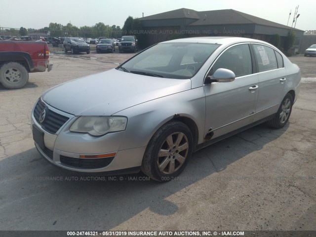 WVWAK73C46P220268 - 2006 VOLKSWAGEN PASSAT SILVER photo 2