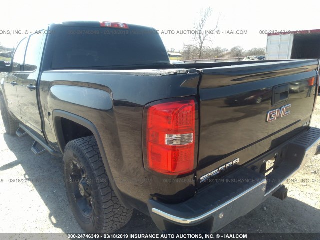 3GTU2UEC3FG143230 - 2015 GMC SIERRA K1500 SLE BLACK photo 6