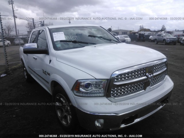 1C6RR7NT2ES246186 - 2014 RAM 1500 LARAMIE WHITE photo 1