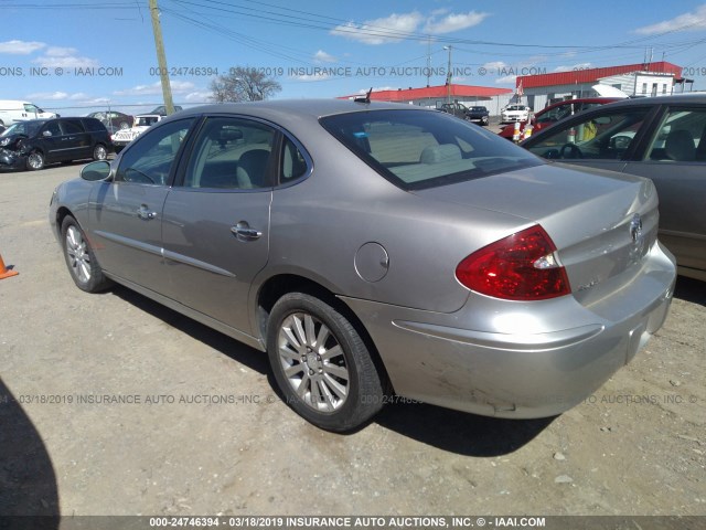 2G4WE587971183984 - 2007 BUICK LACROSSE CXS SILVER photo 3