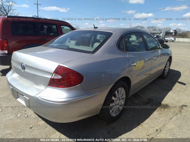 2G4WE587971183984 - 2007 BUICK LACROSSE CXS SILVER photo 4