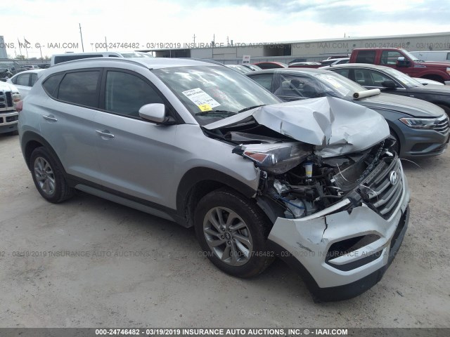 KM8J33A41JU669527 - 2018 HYUNDAI TUCSON LIMITED/SPORT AND ECO/SE SILVER photo 1