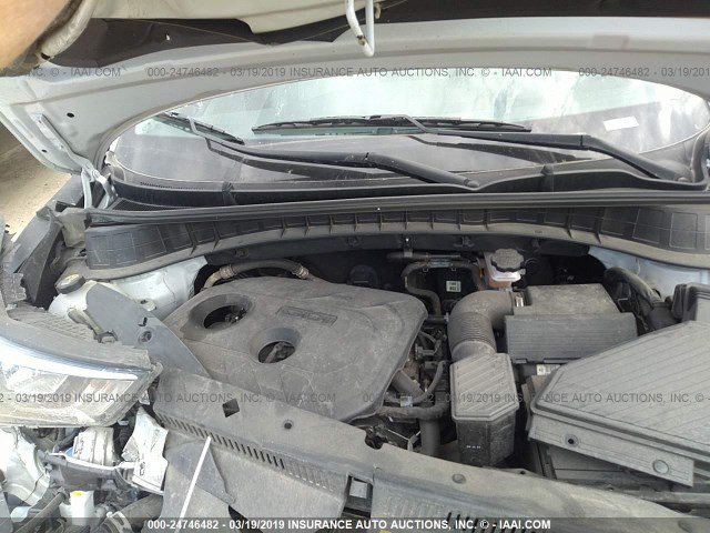 KM8J33A41JU669527 - 2018 HYUNDAI TUCSON LIMITED/SPORT AND ECO/SE SILVER photo 10