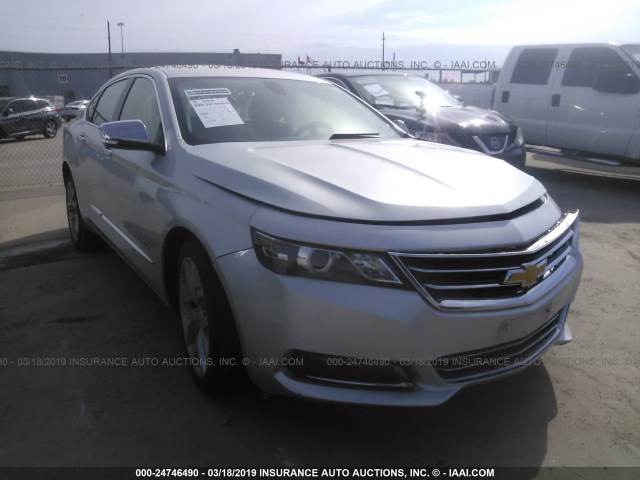 2G1125S37J9150934 - 2018 CHEVROLET IMPALA PREMIER SILVER photo 1