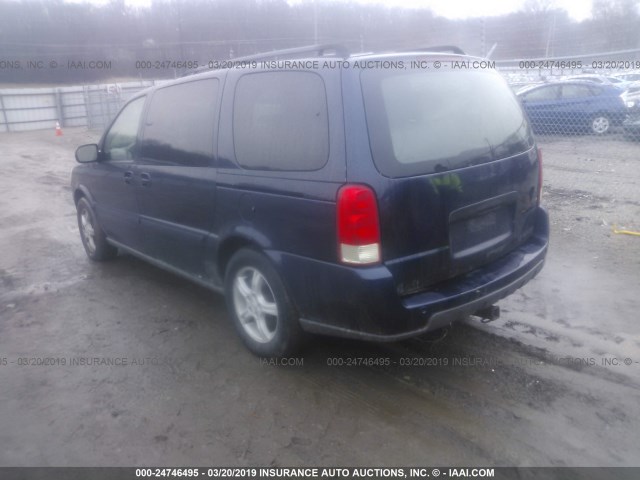 1GNDV23L65D178930 - 2005 CHEVROLET UPLANDER LS Dark Blue photo 3