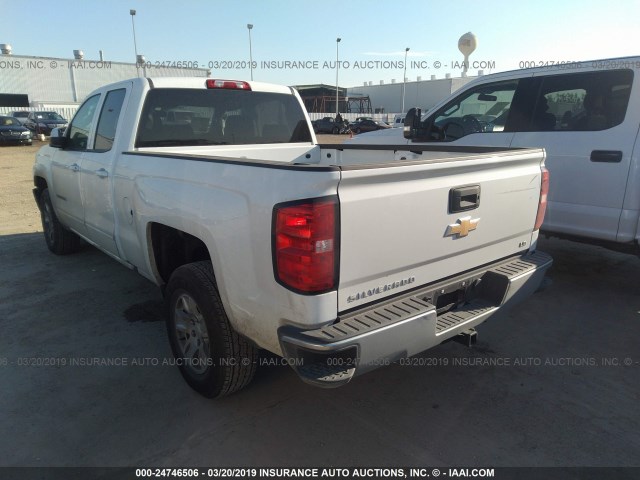 2GCRCPEC8K1138306 - 2019 CHEVROLET SILVERADO LD C1500 LT WHITE photo 3