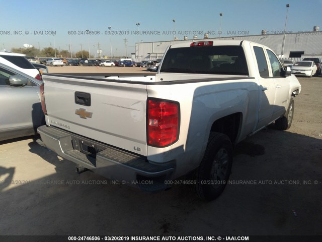 2GCRCPEC8K1138306 - 2019 CHEVROLET SILVERADO LD C1500 LT WHITE photo 4