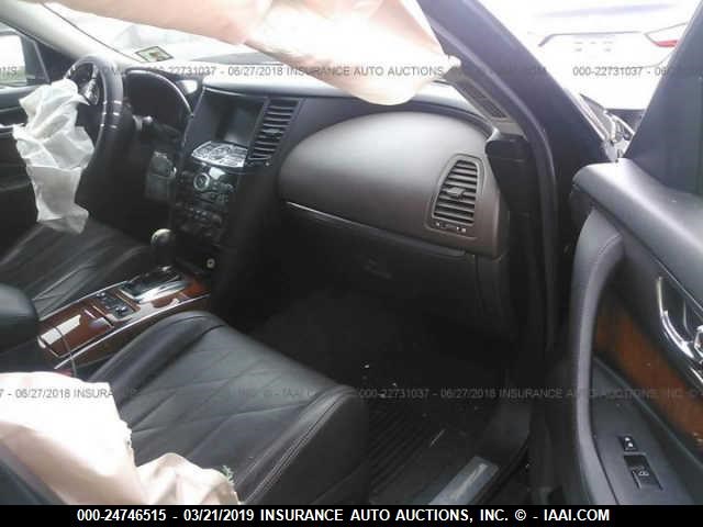 JN8AS1MW6BM140928 - 2011 INFINITI FX35 BLACK photo 5