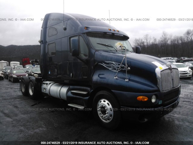 1XKTDB9X86J982185 - 2006 KENWORTH CONSTRUCTION T2000 BLUE photo 1