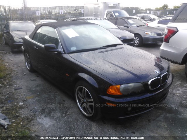 WBABR3343YEK96223 - 2000 BMW 323 CI BLACK photo 1