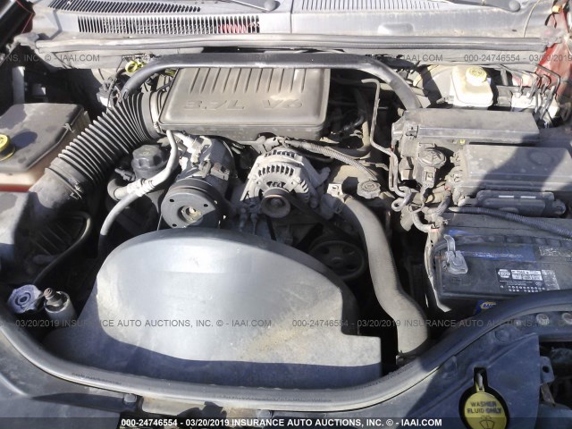 1J4GR48K55C607626 - 2005 JEEP GRAND CHEROKEE LAREDO/COLUMBIA/FREEDOM 红色 照片 10