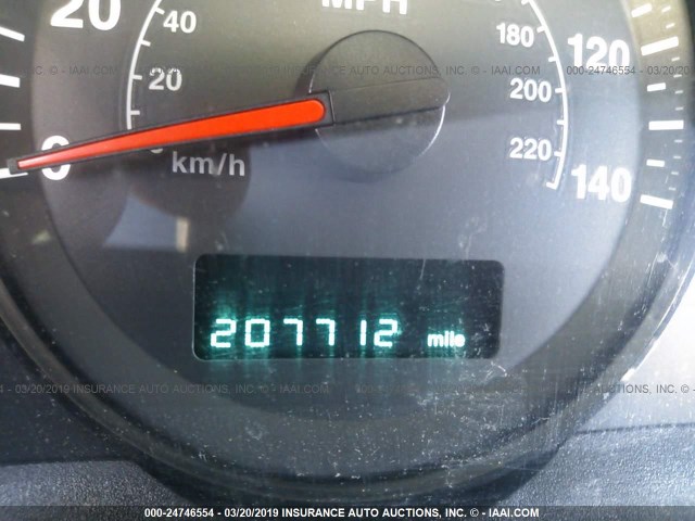 1J4GR48K55C607626 - 2005 JEEP GRAND CHEROKEE LAREDO/COLUMBIA/FREEDOM 红色 照片 7