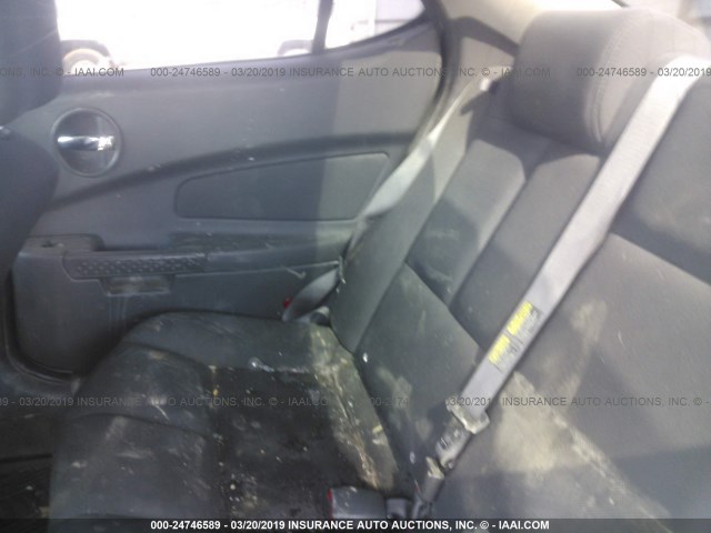 2G2WP522851299559 - 2005 PONTIAC GRAND PRIX BLACK photo 8