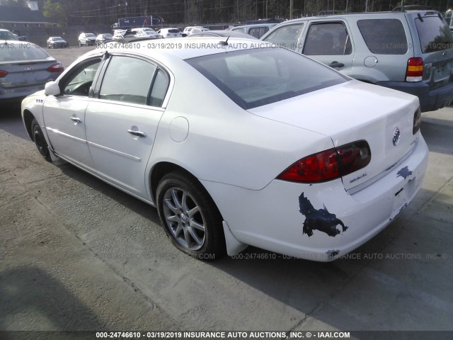 1G4HD572X6U200036 - 2006 BUICK LUCERNE CXL WHITE photo 3