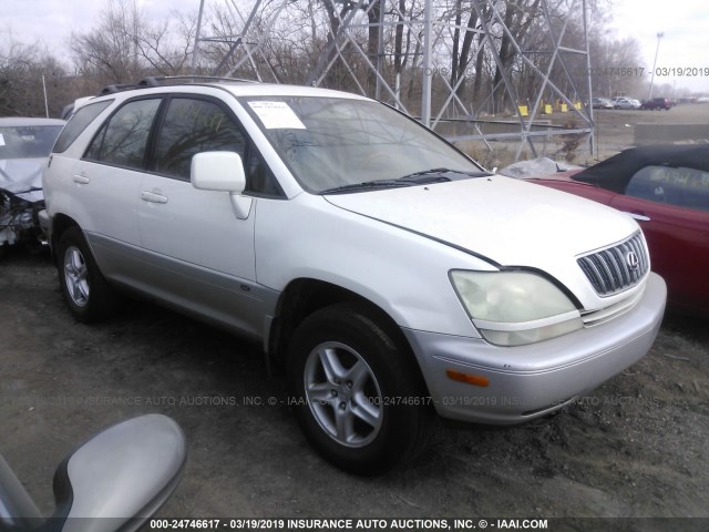 JTJHF10U410194749 - 2001 LEXUS RX 300 WHITE photo 1