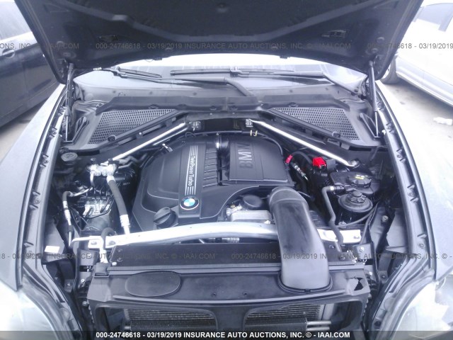 5UXZV4C56BL406016 - 2011 BMW X5 XDRIVE35I BLACK photo 10