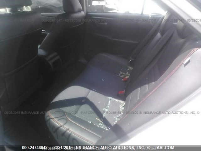 4T1BF1FK4HU396438 - 2017 TOYOTA CAMRY LE/XLE/SE/XSE WHITE photo 8