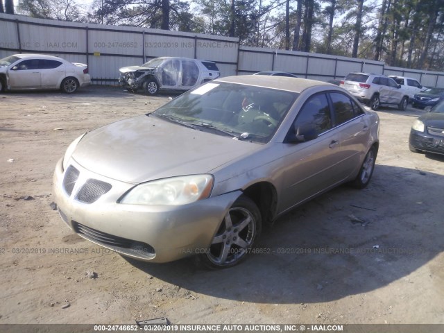 1G2ZG58N874107028 - 2007 PONTIAC G6 SE BEIGE photo 2