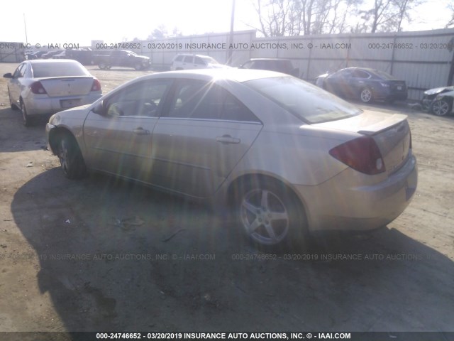 1G2ZG58N874107028 - 2007 PONTIAC G6 SE BEIGE photo 3