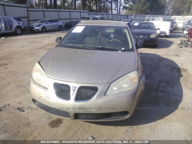 1G2ZG58N874107028 - 2007 PONTIAC G6 SE BEIGE photo 6