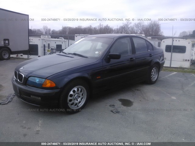 WBAAM333XYFP66033 - 2000 BMW 323 Dark Blue photo 2