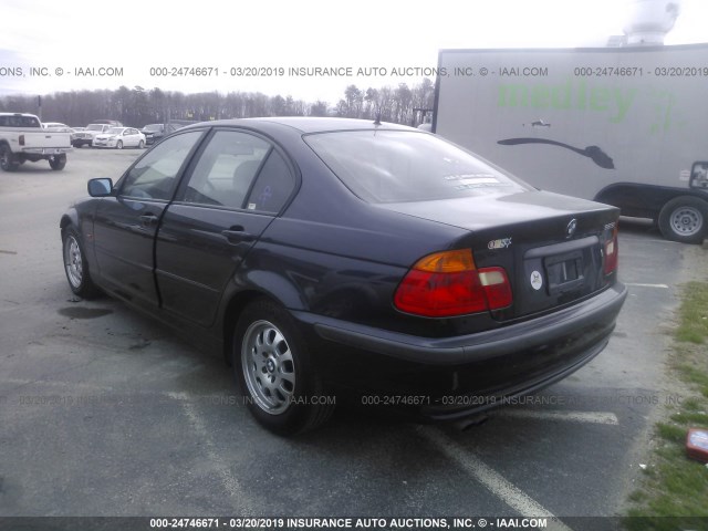 WBAAM333XYFP66033 - 2000 BMW 323 Dark Blue photo 3