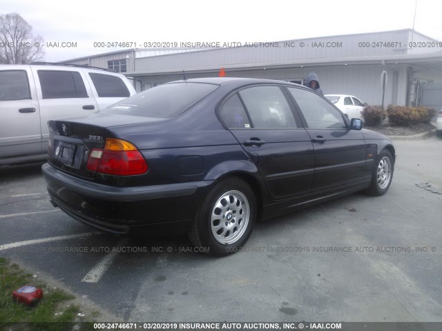 WBAAM333XYFP66033 - 2000 BMW 323 Dark Blue photo 4