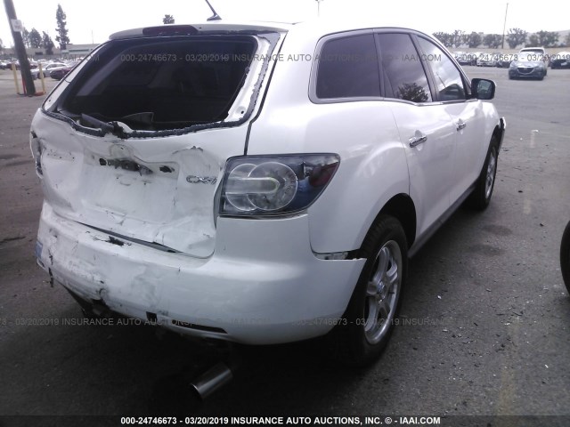 JM3ER29LX70104548 - 2007 MAZDA CX-7 WHITE photo 4