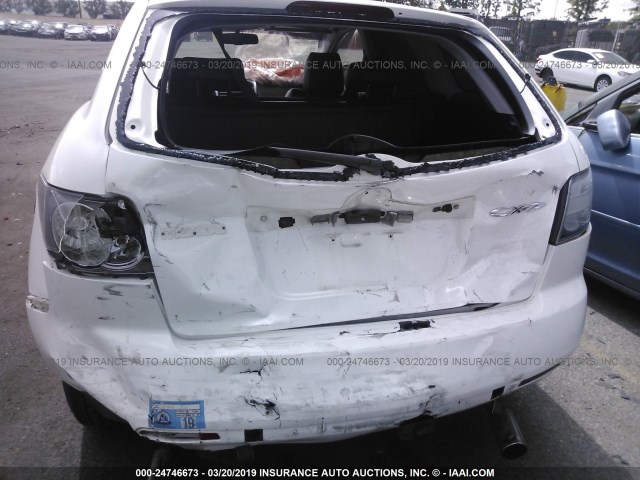 JM3ER29LX70104548 - 2007 MAZDA CX-7 WHITE photo 6