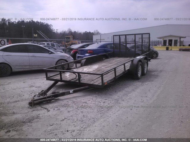 5UNUS16297R00179 - 2006 HOMEMADE LANDSCAPING TRAILER  BLACK photo 2