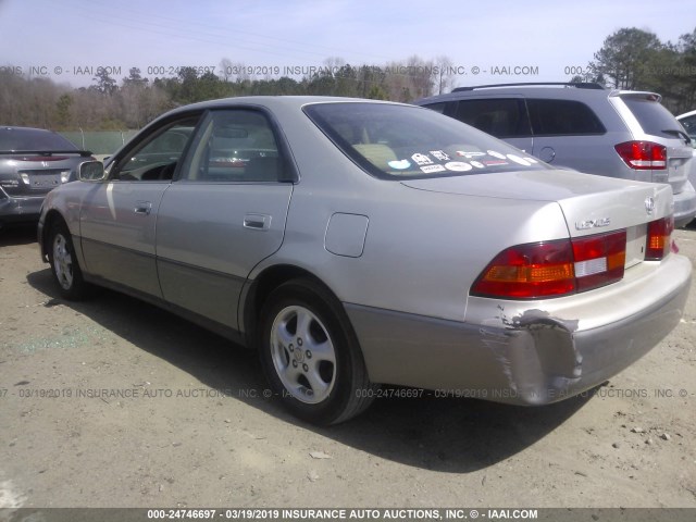 JT8BF22G6V5000820 - 1997 LEXUS ES 300 BEIGE photo 3