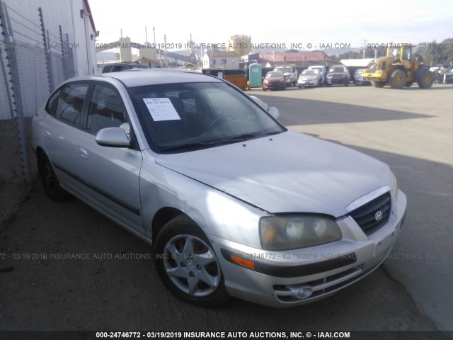 KMHDN56D45U170657 - 2005 HYUNDAI ELANTRA GLS/GT SILVER photo 1