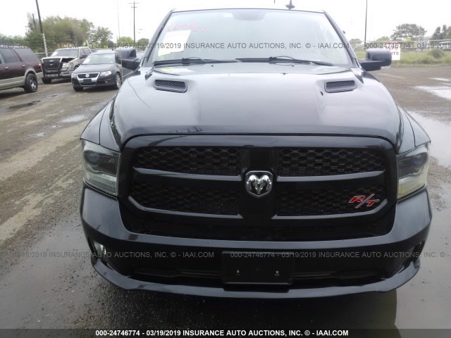 3C6JR6CT1FG665584 - 2015 RAM 1500 SPORT BLACK photo 6