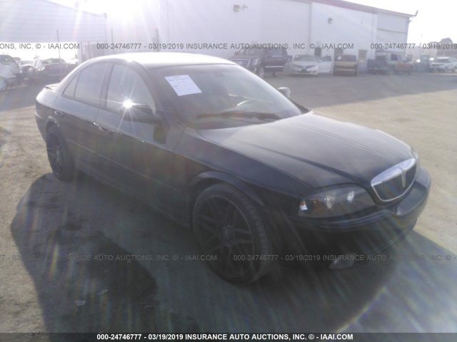 1LNHM87A15Y653624 - 2005 LINCOLN LS BLACK photo 1
