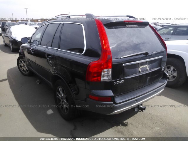 YV4CZ852071328547 - 2007 VOLVO XC90 V8 BLACK photo 3