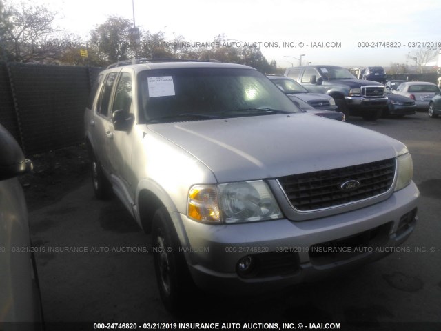 1FMZU63K02ZC53695 - 2002 FORD EXPLORER XLT GRAY photo 1