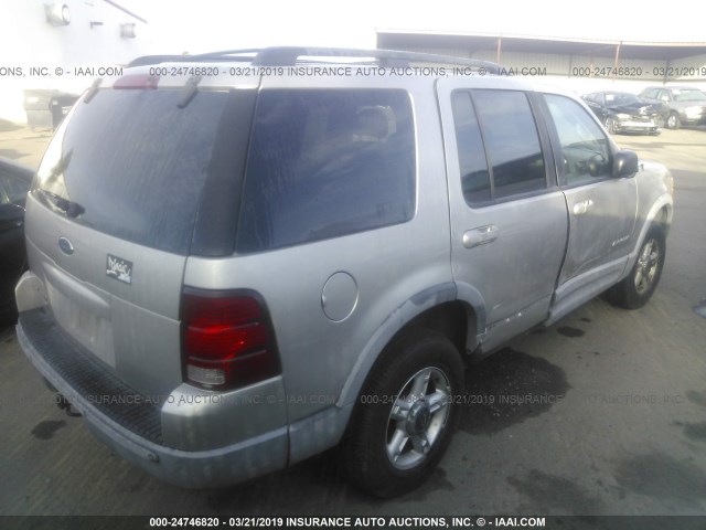 1FMZU63K02ZC53695 - 2002 FORD EXPLORER XLT GRAY photo 6