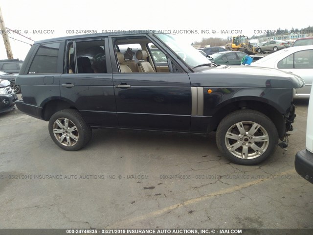 SALMB11453A109306 - 2003 LAND ROVER RANGE ROVER HSE BLACK photo 1