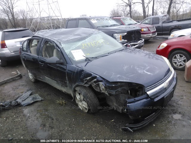 1G1ZT548X4F202528 - 2004 CHEVROLET MALIBU LS BLUE photo 1