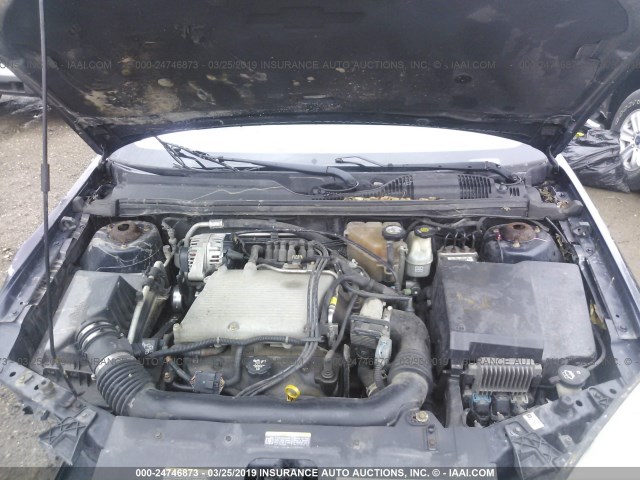 1G1ZT548X4F202528 - 2004 CHEVROLET MALIBU LS BLUE photo 10