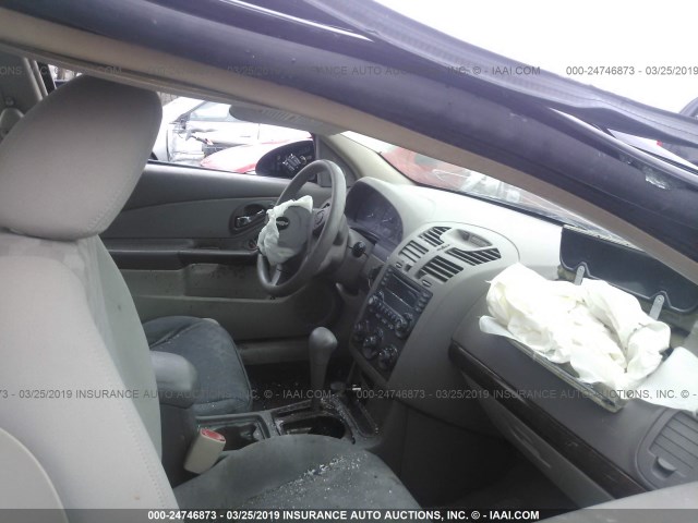 1G1ZT548X4F202528 - 2004 CHEVROLET MALIBU LS BLUE photo 5