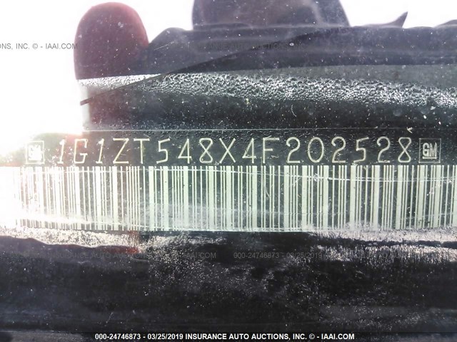 1G1ZT548X4F202528 - 2004 CHEVROLET MALIBU LS BLUE photo 9