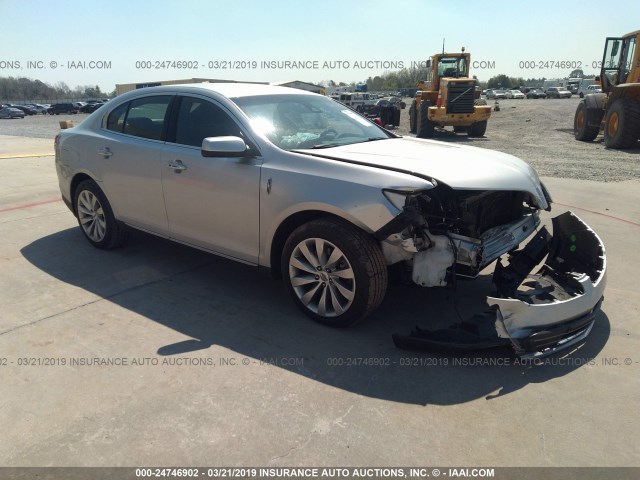 1LNHL9DK9FG606757 - 2015 LINCOLN MKS SILVER photo 1