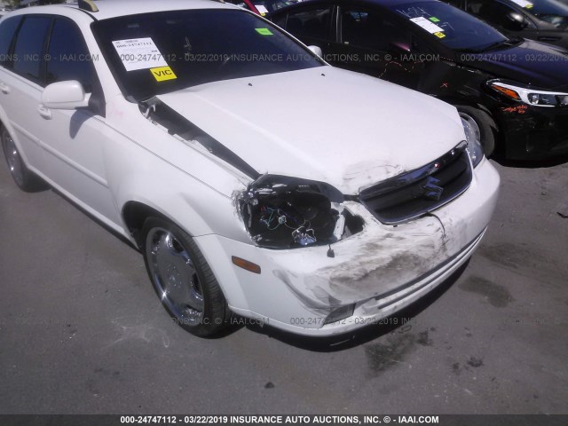 KL5JJ86Z86K317422 - 2006 SUZUKI FORENZA PREMIUM WHITE photo 6