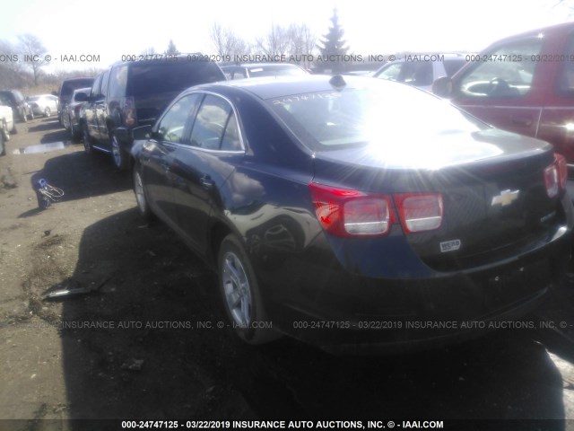 1G11C5SA0DF320168 - 2013 CHEVROLET MALIBU 1LT 黑色 照片 3